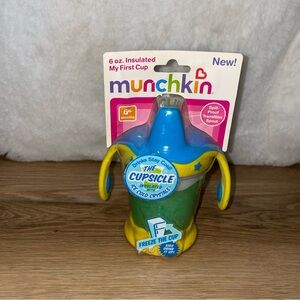 Vtg 2005 Munchkin Cupsicle Insulated My First Cup 6oz NOS NEW